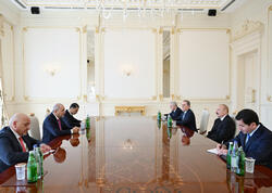 Prezident İlham Əliyev Əymən Əs-Safadini qəbul edib - <span class="color_red">(Foto)</span>