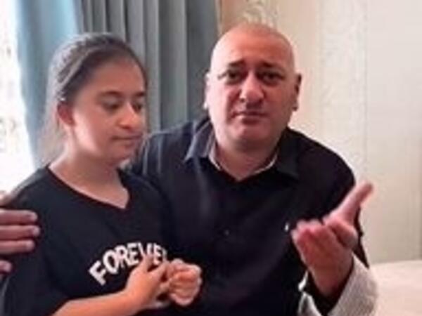 İlkin Misgərli autizmli uşağı ziyarət etdi <span class="color_red">(Video)</span>