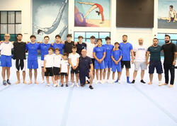 Milli Gimnastika Arenasında Matteo Morandi tərəfindən ustad dərsi keçirilib - <span class="color_red">(Foto)</span>