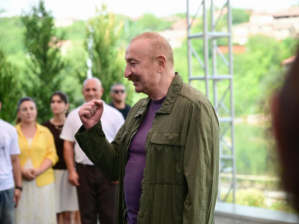 Prezident İlham Əliyev: Dövlətimiz güclüdür, Ordumuz güclüdür, iradəmiz yerindədir