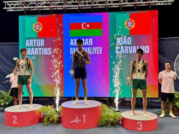 Azərbaycan gimnastları beynəlxalq turniri 12 medalla başa vurublar <span class="color_red">(Foto)</span>