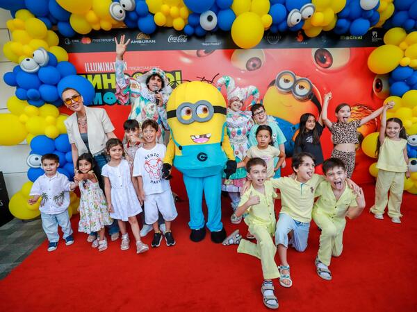 CineMastercard-da “Minionlar və bədheybətlər” filminin qapalı nümayişi keçirilib - <span class="color_red">(Video/Foto)</span>