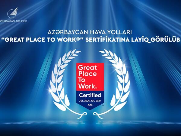 AZAL "Great Place to Work" sertifikatı ilə təltif olunub