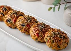 Pizza dadında yulaflı poğaça resepti
