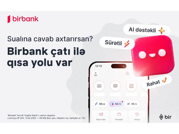 Birbank-la bütün suallara cavab almağın QISA YOLU VAR