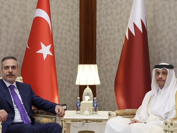 Hakan Fidan Qətərin Baş naziri ilə görüşüb