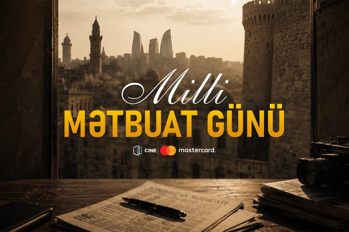 “CineMastercard” Milli Mətbuat Günü münasibətilə jurnalistləri təbrik edir