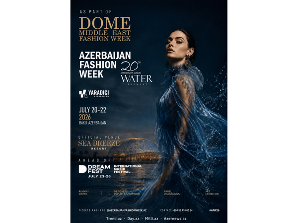 YUDASHKIN Moda Evi Azərbaycan Moda Həftəsinin əsas nümayişini təqdim edəcək