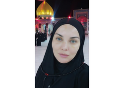 Azərbaycanlı aparıcı Kərbəla ziyarətində - <span class="color_red">(Video)</span>