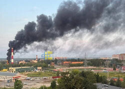 Moskvaya kütləvi dron hücumu - <span class="color_red">(Video)</span>