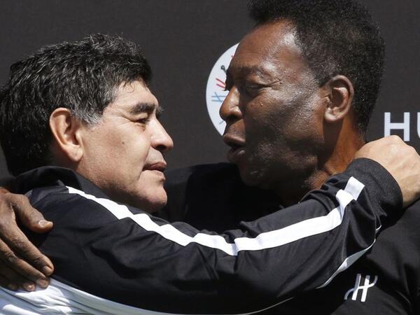 Maradona və Pelenin illər öncəki unudulmaz görüşü yenidən gündəm oldu - <span class="color_red">(Video)</span>