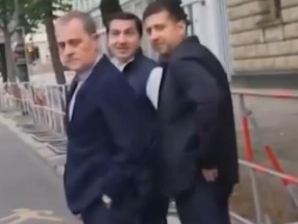 Ceyhun Bayramov və Hikmət Hacıyev təxribatçı suallara belə cavab verdi