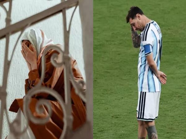 Kişi vədinə əməl etdi: Argentina uduzdu, arvadını boşadı