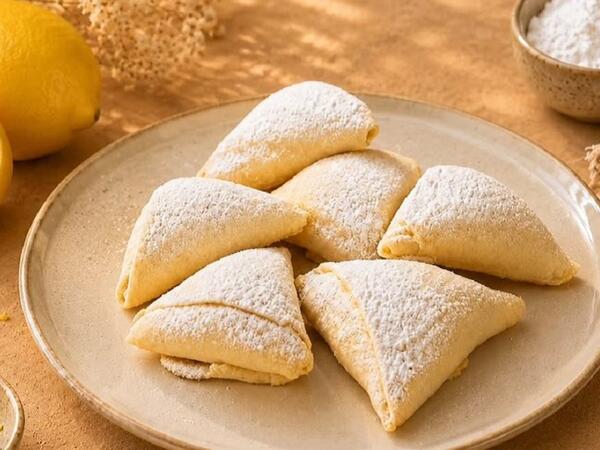 Bir ədəd limonla çox ləziz limonlu üçqulaq