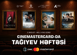 Milli Kino Günü münasibətilə CineMastercard-da “Tağıyev” filmləri həftəsi keçiriləcək