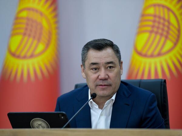 Sadır Japarov “Heydər Əliyev” ordeni ilə təltif edilib - Sərəncam