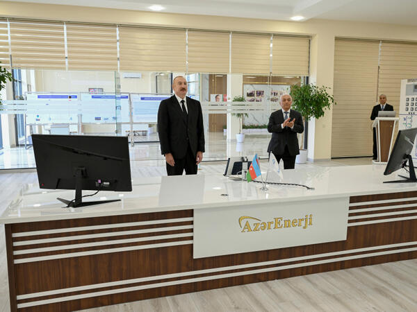 Prezident İlham Əliyev “Yeni Səngəçal” yarımstansiyasının açılışında iştirak edib - (Foto)