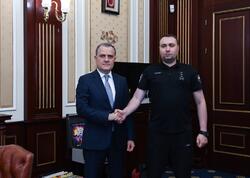 Ceyhun Bayramov Ukrayna Prezident Ofisinin rəhbəri ilə görüşüb <span class="color_red">(Foto)</span>