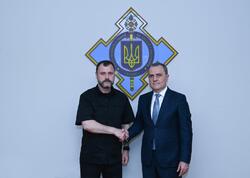 Ceyhun Bayramov Ukrayna Təhlükəsizlik Şurasının katibi ilə görüşüb <span class="color_red">(Foto)</span>