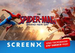 İlk dəfə CineMastercard-da: ScreenX formatı üçün xüsusi çəkilmiş "Hörümçək-Adam" - <span class="color_red">(Video)</span>