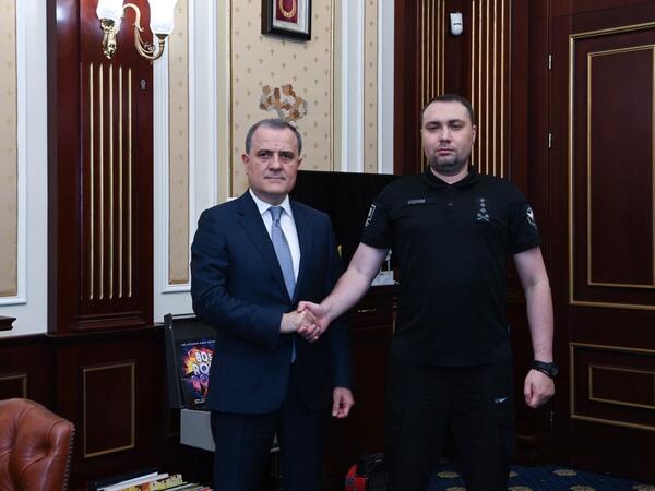 Ceyhun Bayramov Ukrayna Prezident Ofisinin rəhbəri ilə görüşüb <span class="color_red">(Foto)</span>