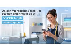 Birbank Biznes-dən mikro biznes kreditinə 5%-dək endirim