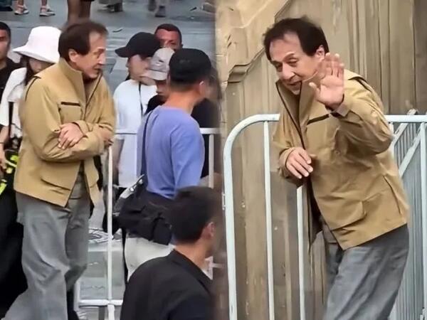 Bakıdakı çəkiliş zamanı Ceki Çanın qolu zədələndi