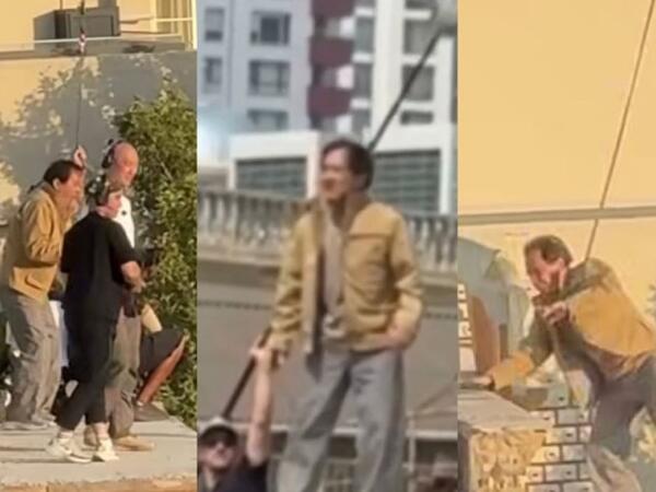 Ceki Çanın Bakıdakı film çəkilişlərindən görüntülər - <span class="color_red">(Video)</span>