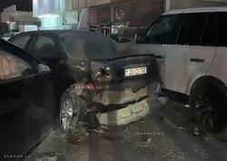 Sarayda zəncirvari qəza olub <span class="color_red">(Foto/Video)</span>