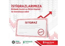Ziraat Bank Azərbaycan 15 milyon AZN həcmində istiqraz emissiyasını təqdim edir!