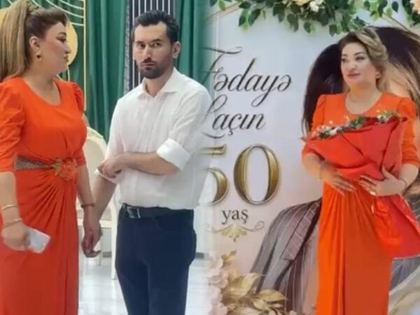 Fədayə Laçın yubileyini qeyd edir <span class="color_red">(Video)</span>