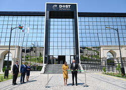 İlham Əliyev və Mehriban Əliyeva Naxçıvan Regional DOST Mərkəzinin açılışında iştirak ediblər