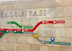 Bu gündən "Nizami" və "28 May" stansiyaları arasında hərəkət dayandırıldı