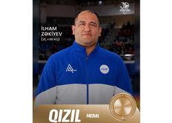 İlham Zəkiyev 10-cu dəfə Avropa çempionu olub