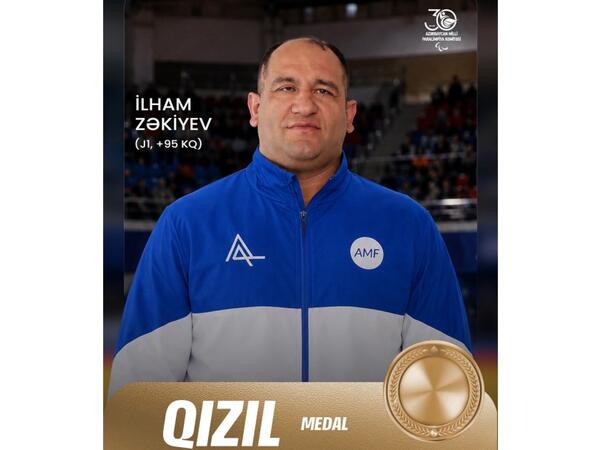 İlham Zəkiyev 10-cu dəfə Avropa çempionu olub