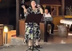 Almaz Ələsgərlinin restoran çıxışı müzakirələrə səbəb oldu - <span class="color_red">(Video)</span>