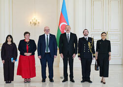 Prezident Böyük Britaniyanın Azərbaycanda yeni təyin olunmuş səfirinin etimadnaməsini qəbul edib - <span class="color_red">(Foto)</span>