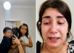 Övladlarından ayrı düşən ana uşaqlarına qovuşdu