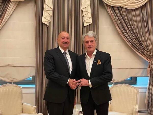 Viktor Yuşşenko Ukraynaya dəstəyə görə Prezident İlham Əliyevə təşəkkür edib