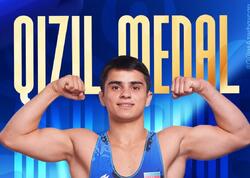 Azərbaycan güləşçisi Ayxan Cavadov U-20 dünya çempionatında qızıl medal qazanıb