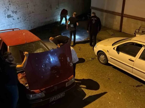 Türkiyədə polis idarəsinin həyətinə dron düşdü - <span class="color_red">(Video)</span>