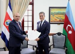 Azərbaycanın Kosta Rikadakı yeni səfiri etimadnaməsinin surətini təqdim edib - <span class="color_red">(Foto)</span>