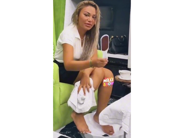 Türkan Vəlizadənin görüntüləri güldürdü – <span class="color_red">(Video)</span>