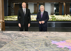 Prezident İlham Əliyev Özbəkistanın ən böyük şəhərsalma layihəsi - “Yeni Daşkənd”lə tanış olub - (Foto)