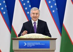 Şavkat Mirziyoyev "Heydər Əliyev" ordeni ilə təltif edilib