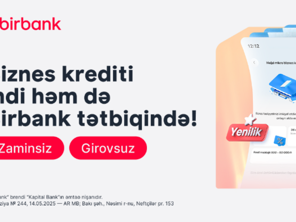Mikro biznes krediti artıq həm Birbank-da, həm Birbank Biznes-də əlçatandır