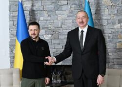 Zelenski Prezident İlham Əliyevə təşəkkür edib, Azərbaycanın Ukraynaya mövqeyini yüksək qiymətləndirib - <span class="color_red">(Foto)</span>