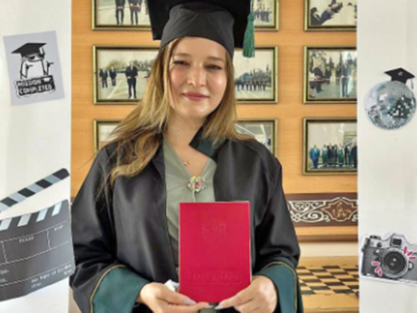 Şəhid anası tələbə adını qazandı - <span class="color_red">(Foto)</span>