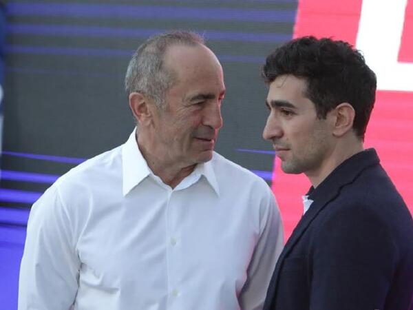 Robert Köçəryan və oğlunun saxlanılma görüntüləri - <span class="color_red">(Video)</span>