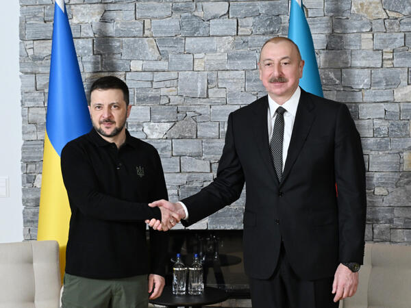 Zelenski Prezident İlham Əliyevə təşəkkür edib, Azərbaycanın Ukraynaya mövqeyini yüksək qiymətləndirib - <span class="color_red">(Foto)</span>